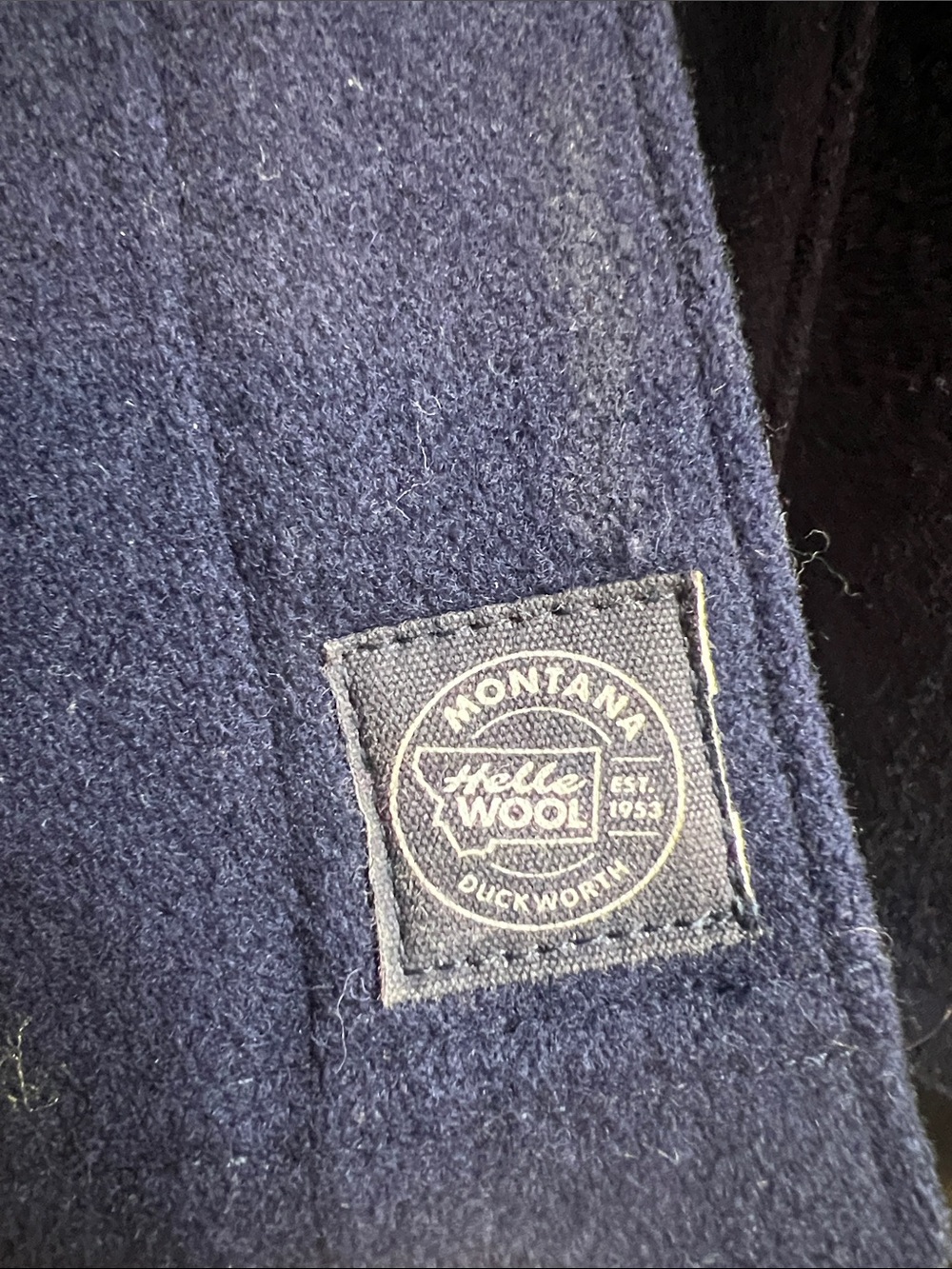 Worth Navy Button-Front Utility Jacket - Picture 4 of 7